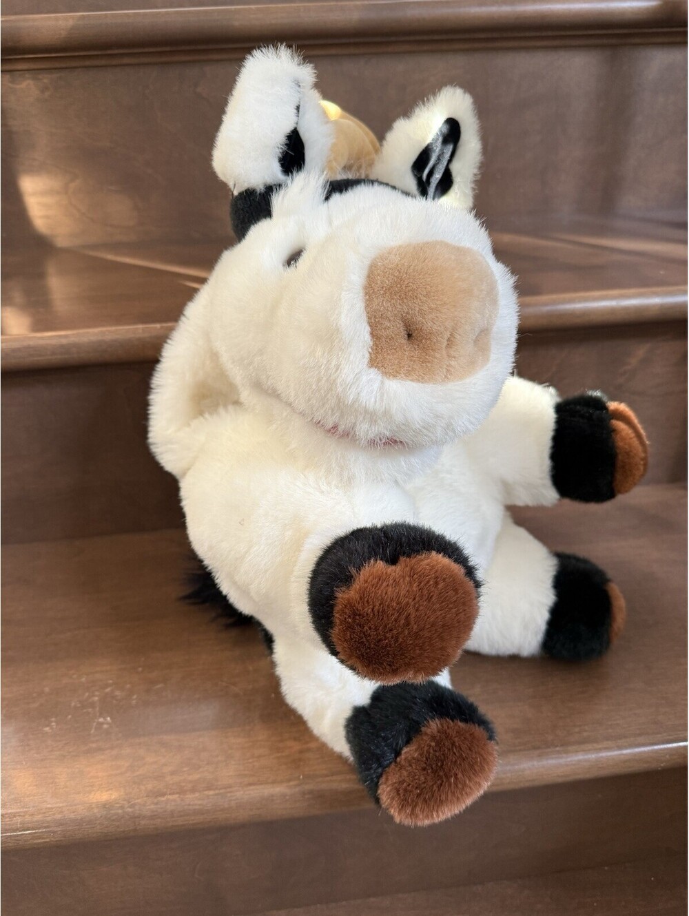 Peluche Gund Bras NEW Rare 1986 Vache Maebell Poupée Marque Avec Étiquette